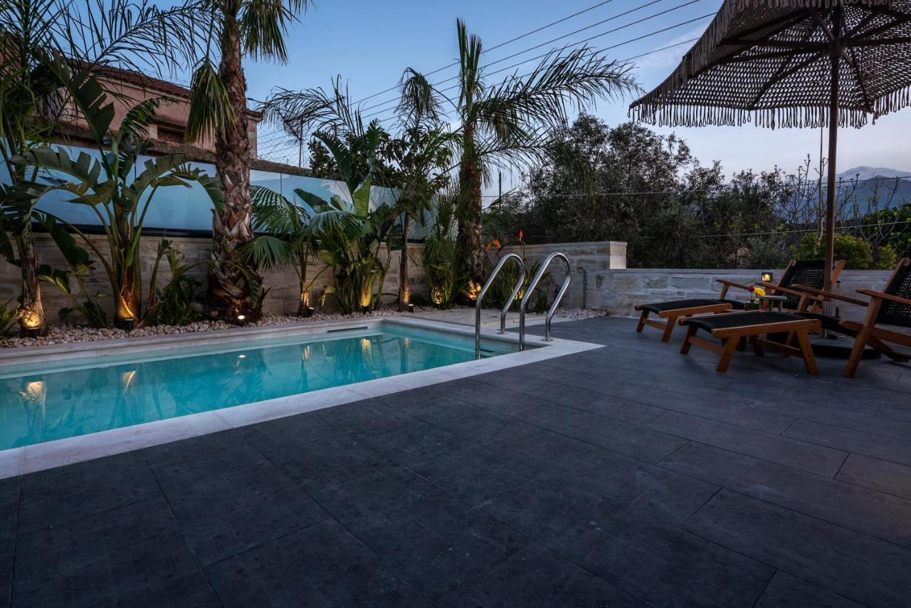 Villa Armenus, Private Pool, Garden, Bbq Chania  Luaran gambar