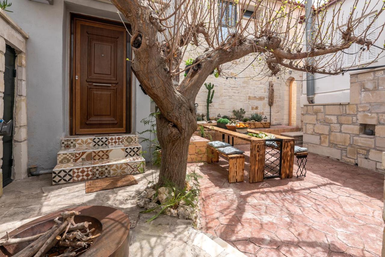 Villa Armenus, Private Pool, Garden, Bbq Chania  Luaran gambar